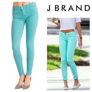 J. BRAND Mint Super Skinny Jeans 620